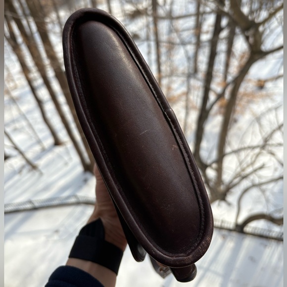 Vintage Coach Equestrian Small Flap Bag | Glovetanned Leather | 9801 | 1997 USA - Picture 12 of 16